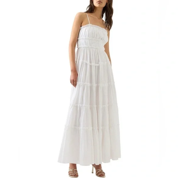 chinese dress ladies AJE - COSMOS TIERED MAXI SKIRT AND TOP main image 1